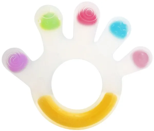 Silikon-Beißring Hand