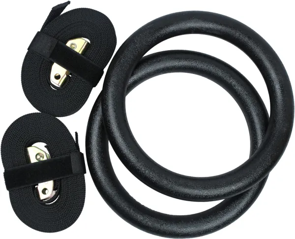 Odin Crossfit ABS Gymnastikringe Kunststoff - Schwarz