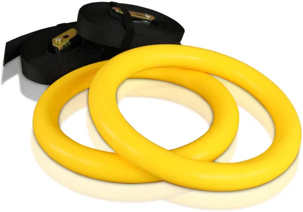 Odin Crossfit ABS Gymnastikringe Plastik - Gelb