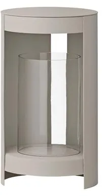 AYTM ORA Laterne Taupe H28,2 cm