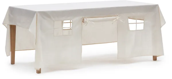 LAFORMA Temis Spielhaus - weiße Baumwolle (230x210)