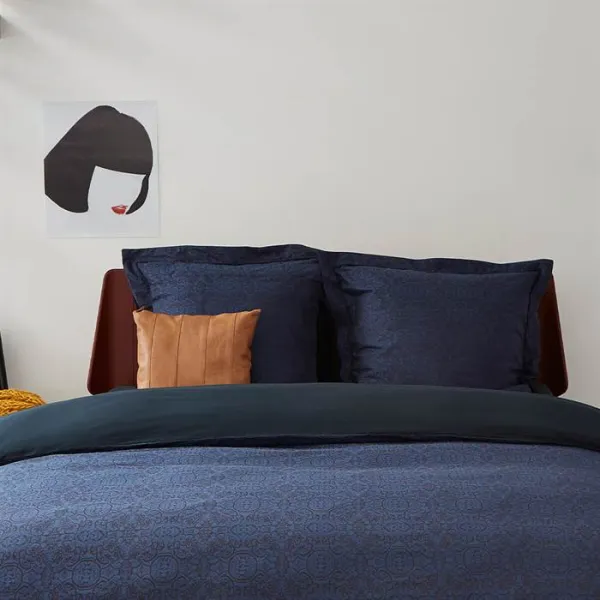 Auping Cosmos AUP Nachtblau - Kissenbezug - 60 x 63 cm