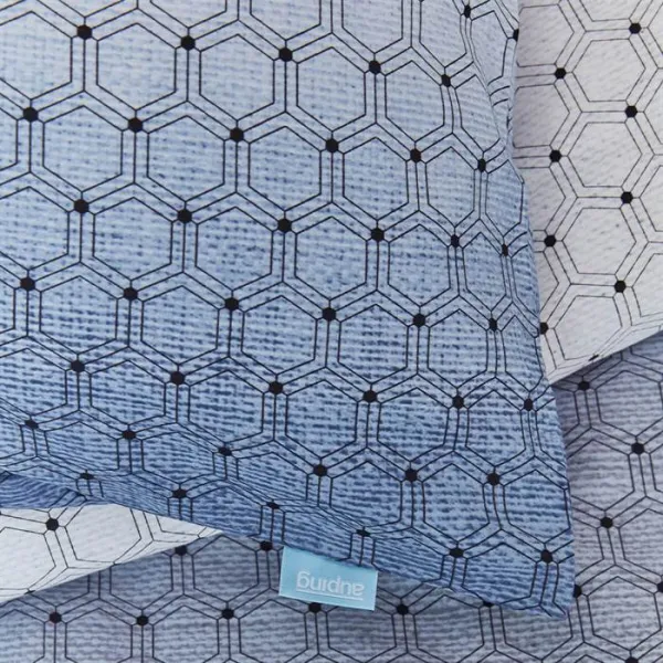 Auping Flax AUP Blau - Kissenbezug - 60 x 63 cm