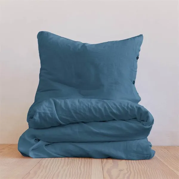 Auping Congo AUP Blau Grau - Kissenbezug - 60 x 63 cm