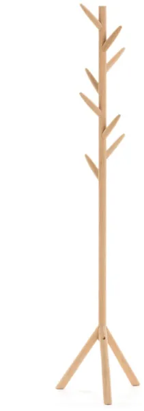 LAFORMA Natane Garderobenständer - gebleichte Birke (H:163)