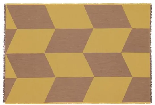 Muuto Sway Teppich Senfgelb