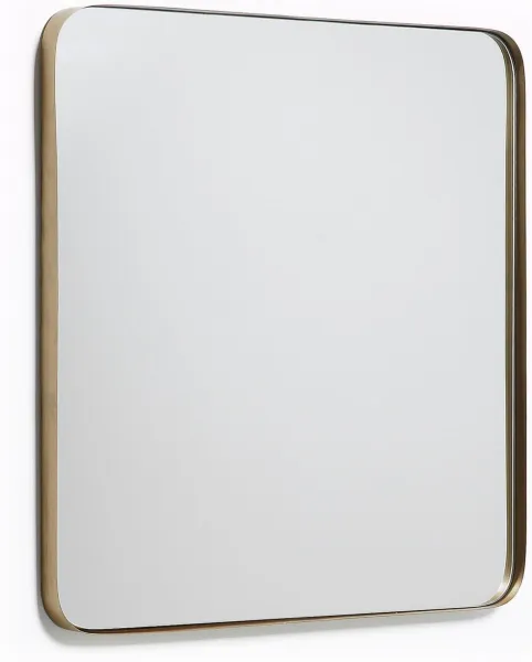 Marco, Wandspiegel, Gold, H60x60x3 cm